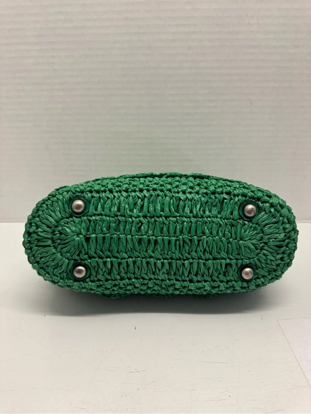 Patricia Nash Laureana Scalloped Raffia Frame Bag - Picture 7 of 11